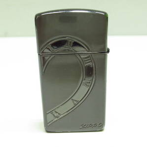 19108 喫煙グッズ祭 ジッポー スリム ハート 時計 I06 2006 オイルライター 着火未確認 ZIPPO 中古品 画像でご確認下さいの画像1