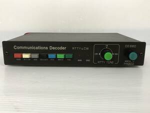 1円スタート PROCO プロコ Communications Decoder コミュニケーションデコーダー CD660 通電 無線