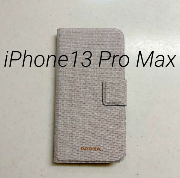 PROXA iPhone 13 Pro Max 用 財布型 ケース 手帳型 6.7インチ カード収納 スタンド機能 アプリコット
