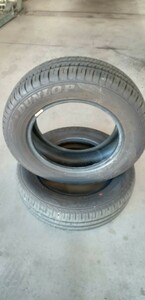 【Dunlop　エナセーブ 185/65R14 　約7mm山　2本set】