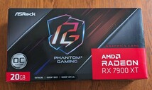 ASRock AMD Radeon7900XT Phantom Gaming　グラフィックボード_画像1