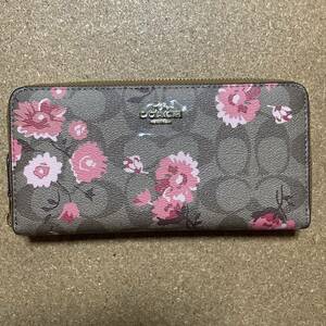 COACH コーチ　長財布 F78018 SV/BR