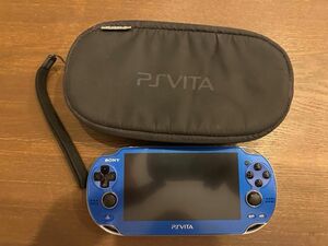 SONY PSVITA Vita★本体ケース&ブルーソフトケース付プレイステーション　セット