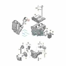 オイルフィルター アウディ A1 8X1 8XF 8XA 8XK A3 8P1 8PA オイルエレメント 03C115561H 03C115561D 出荷締切18時_画像7