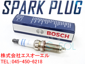 送料185円 BOSCH スパークプラグ 1本 ベンツ W463 X204 W166 R231 イリジウム G63 GLK300 GLK350 ML350 ML63 SL350 SL63 ZR6SII3320