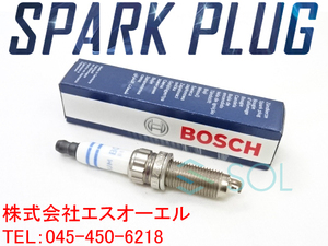 送料185円 BOSCH スパークプラグ 1本 MINI ミニクーパー R55 R56 R58 R59 R60 R61 イリジウム Cooper CooperS JCW ZR5SI332 12122293697