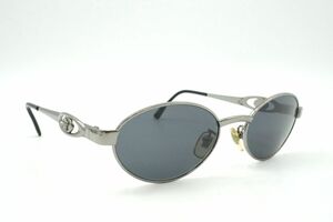 Gianni Versa Chase Vintage Sunglasses Eywear Mod.S79 Медуза Овальный Серебряный Серебряный Джанни Версаче 7946K