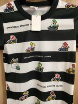 USJ 　マリオ　総柄Ｔシャツ　キッズ_画像2