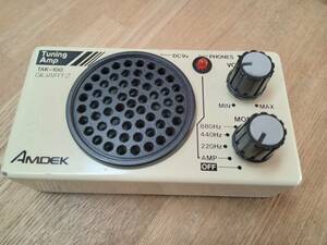 AMDEK Tuning Amp TAK-100 中古代理出品です。