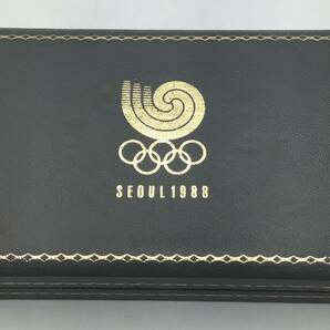 【9954】 SEOUL 1988年 ソウルオリンピック記念メダル 記念硬貨 1000ウォン・2000ウォン ケース付の画像6