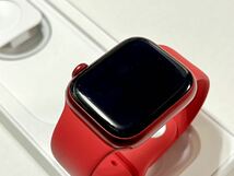 ★即決 バッテリー92%★ Apple Watch Series 7 41mm PRODUCT RED アップルウォッチ レッド アルミニウム GPS 純正品 レッド スポーツバンド_画像8
