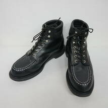 【1円】良好 国内正規 REDWING レッドウイング 8133 SUPERSOLE MOC TOE スーパーソール モックトゥ ワークブーツ USA製 米国製 US10 28 E_画像2