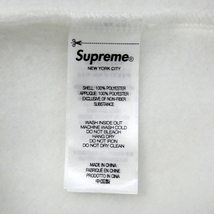 【1円】国内正規 Supreme 24SS Football Zip Up Hooded Sweatshirt フットボール ジップアップパーカー ナンバリング White ホワイト 白 XL_画像6