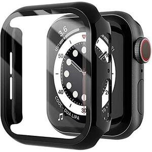 ★42mm_ブラック★ 【2023冬強化版】 for Apple Watch ケース Series 3/Series 2/Series 1 42mm 用 一体型