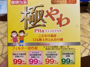 個包装未開封★キッズマスク　子供用マスク　個包装　花粉　ウィルス