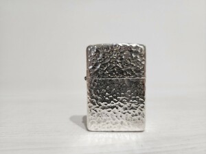 ZIPPO スターリングシルバー 純銀 ハンマートーン 5面加工 2017年