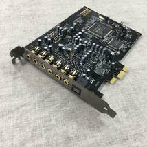 現状品 クリエイティブ・メディア Creative ハイレゾ対応 サウンドカード Sound Blaster Audigy Rx PCI-e SB-AGY-RX_画像3