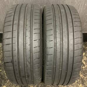 良質中古 ラップに巻いて倉庫保管 ミシュラン PILOT SPORT4 パイロットスポーツ 205/40R18 86Y ２本セットの画像1