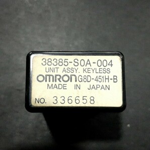 HM1 バモス リモコンキーセット キーレス レシーバー ICU G8D-451H-A OMRON G8D-451H-B ホンダ 72147-S0D-J01 38385-S0A-004 38600-S3A-932の画像7