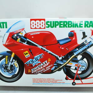 □ 未開封 タミヤ 1/12 DUCATI （ドゥカティ） 888 スーパーバイクレーサー ポーレン/ファラッパ □の画像1