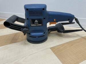 NINE DIA　RANDAM SANDER ランダムサンダー RS-180 ブルー 電動工具 研磨機 相忠 【動作未確認】