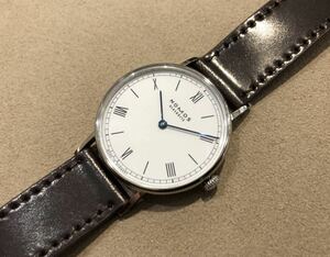 NOMOS ノモス　ラドウィッグ　33 エナメルホワイト　　オリオン　タンジェント