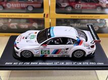 スパーク spark 1/43 BMW M3 GT n°56 - BMW Motorsport - LM 2011 (外箱ありません)_画像9