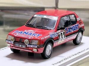 スパーク spark 1/43 Peugeot 205 GTI Rally Monte Carlo 1986 [S9456]