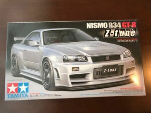 スポーツカー プラモデル NISMOスカイライン　 R34 GT-R Z-tune 1/24 TAMIYA 未組立　積みプラ