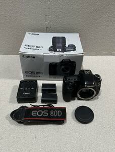 Canon キャノン EOS 80D デジタル一眼レフカメラ 動作品 付属品有り