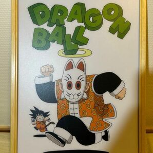 ドラゴンボール　ビジュアルポスター 額縁　額入り　鳥山明