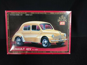 【プラモデル】 The SUPER DRIVING 「RENAULT 4CV」 イマイ 1/20スケール ルノー4CV No.16 《 未組立》