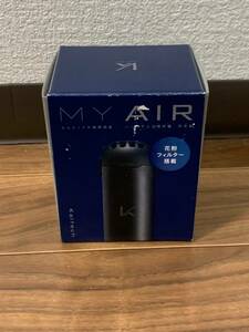 KALTECH パーソナル除菌脱臭機 首掛けタイプ MY AIR ブラック KL-P02-B