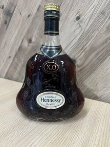【4313】ヴィンテージ Hennessey ヘネシー　XO　金ラベル　ボトル700ml　40％vol-e0.70L　未使用　未開封　古酒