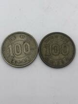 100円硬貨　昭和３５年　昭和３９年_画像1