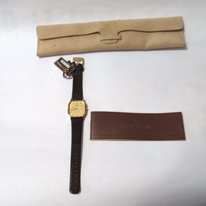 #CYMA# Cima # men's wristwatch # flat battery # present condition goods #