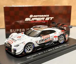 1円 スタート エブロ 1/43 スーパーGT 2019 CRAFTSPORTS MOTUL GT-R SUPER GT GT500 2019 クラフトスポーツ モチュール #3