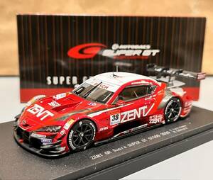 エブロ 1/43 ZENT GR Supra SUPER GT GT500 2020 ゼント トヨタ GR スープラ #38