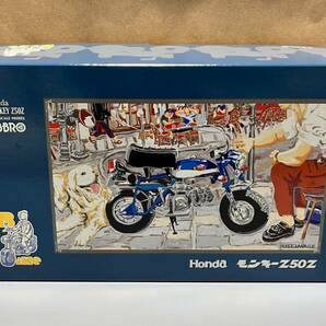 エブロ 1/10 Honda Monkey Z50Z ホンダ モンキー ブルーの画像5