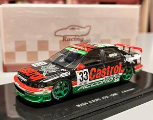 1円 スタート エブロ 1/43 MUGEN ACCORD JTCC 1996 無限 カストロール ホンダ アコード '96 #33