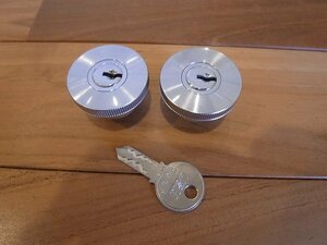  rare * secondhand goods *USM is la-*haller* original * door knob cover 2 piece & lock key 1 pcs set * key number selection possible * key * cylinder * is la- system 