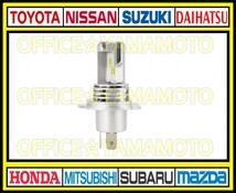 H4 LED ヘッドライト バルブ 2個セット M3 車検対応 冷却ファン搭載 Hi/Lo ハイロー切り替え トラック バイク可 16000LM ホワイト 6500K 15_画像4