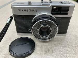 A【2D58】OLYMPUS オリンパス OLYMPUSTRIP35 カメラ コンパクトフィルムカメラ 1:2.8f=40ｍｍ レンジファインダー 動作未確認