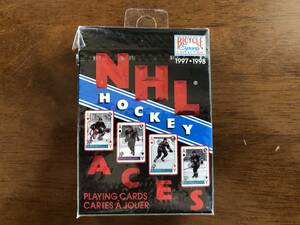 トランプ　バイスクル Bicycle NHL Hockey Aces 1997-1998 Playing Cards