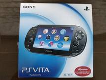 送料無料 美品『PlayStation Vita本体 3G/Wi‐Fiモデル PCH-1100 AB01 初回限定版 FW3.50 メモリーカード16GB 付属品有』動作良好 PSソニー_画像1