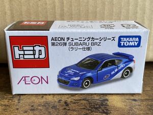 トミカ AEON イオン チューニングカー シリーズ SUBARU スバル BRZ ラリー仕様 ミニカー