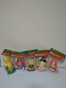 SEGA☆サラダ十勇士トマトマン☆マスコットバンク 袋入り 5種セット