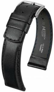 HIRSCH/RUNNER ヒルシュ/ランナー 腕時計ベルト ブラック 24mm