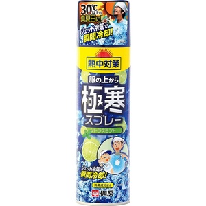 熱中対策 服の上から極寒スプレー シトラス × 24点