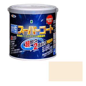 多用途 水性スーパーコート アサヒペン 塗料・オイル 水性塗料1 0.7L ミルキーホワイト